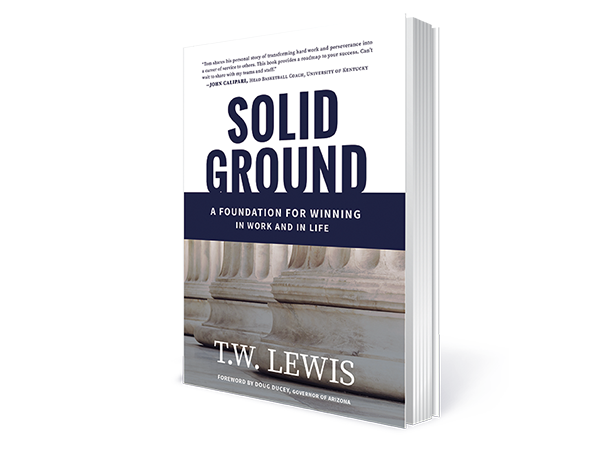 T.W. Lewis Solid Ground book