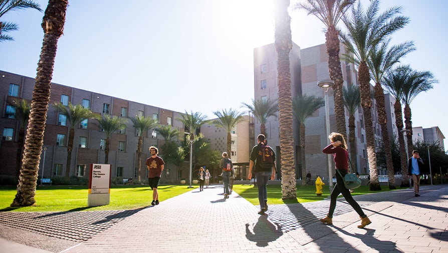 ASU Barrett Tempe campus building