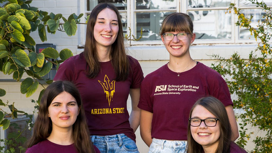 Four Barrett students